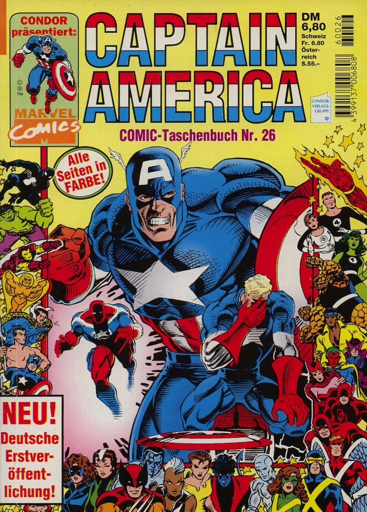 Captain America Taschenbuch Condor