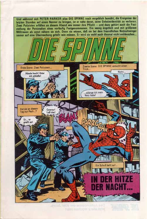 Amazing Spider-Man Splash Page