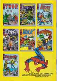 Redaktion-Werbung-Marvel Comics Williams