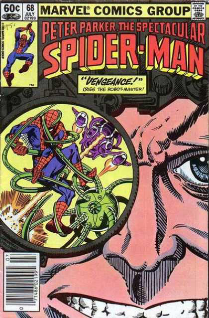 Peter Parker Spectacular Spider Man Cover