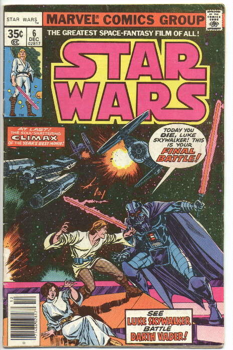 Star Wars Marvel Cover