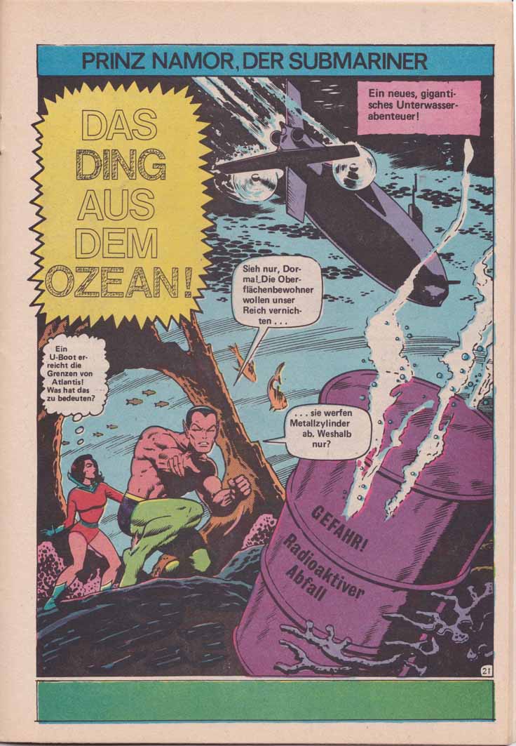 HIT-Comics die Spinne Splash Page