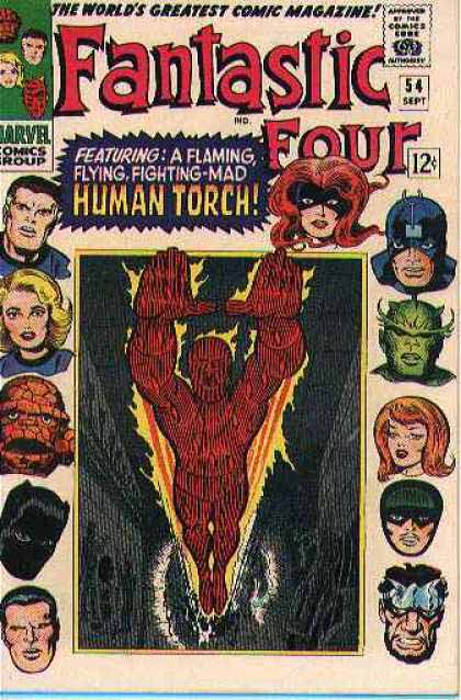 Fantastic Four Cover 54