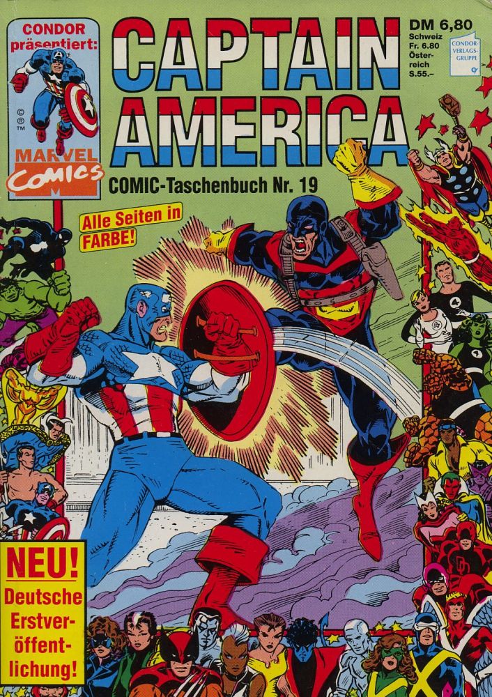 Captain America Taschenbuch Condor