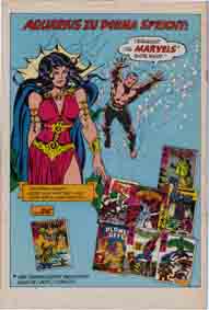 Redaktion-Werbung-Marvel Comics Williams