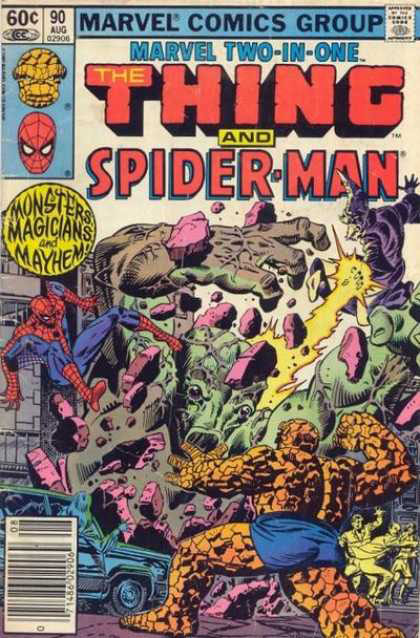 Marvel Two-in-one Cover